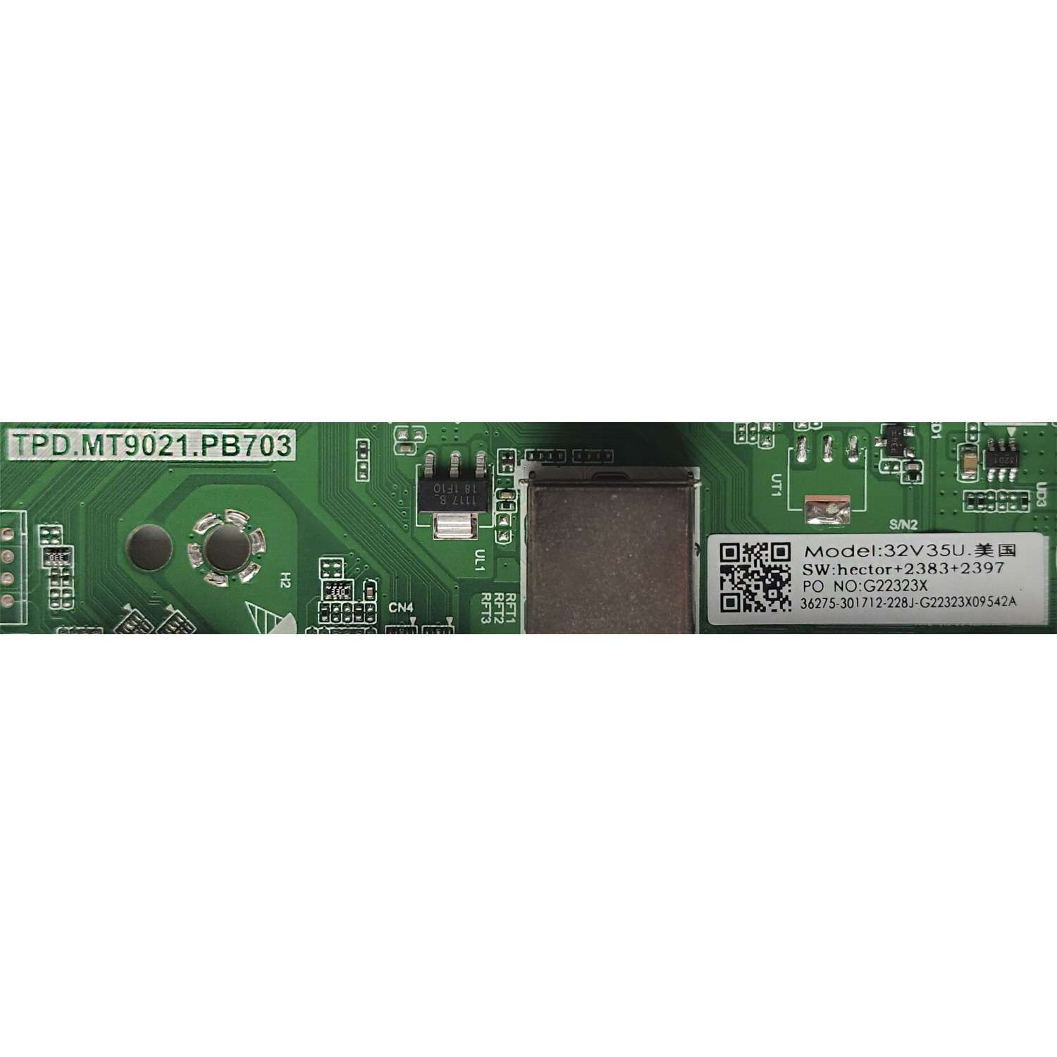 MAIN FUENTE (COMBO) PARA TV TOSHIBA·FIRE TV HD / NUMERO DE PARTE 301712 / TPD.MT9021.PB703 / 32V35U / 36275-301712 / PANEL JHD315X1H61-TXL1K1\S0\GM\ROH / DISPLAY PT320AT02-3 / MODELO 32V35KU 32V35U - Imagen 2